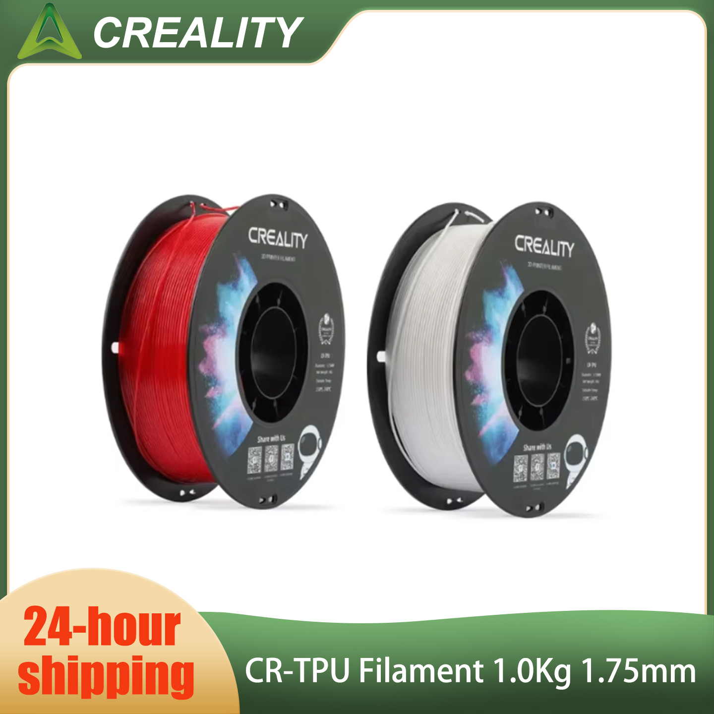 3D Printing High Temperature Materials - Creality 3D-printermaterialen Origineel CR-TPU-filament 1,0 kg