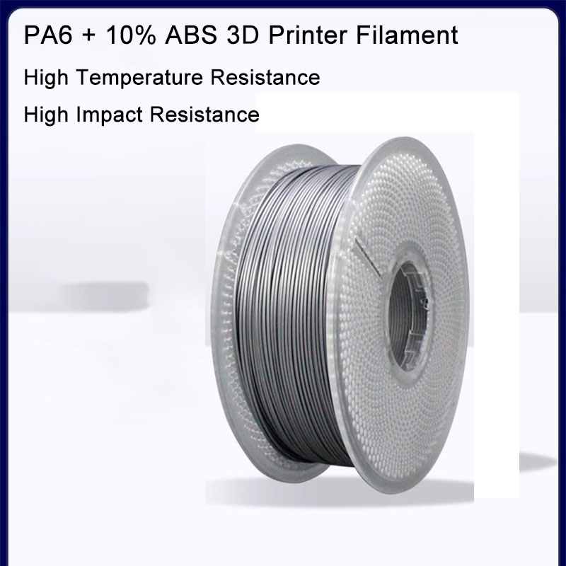 3D Printing High Temperature Materials - PA6+10% ABS 3D-printerfilament, hoogtemperatuur nylon, 3D-printmaterialen,