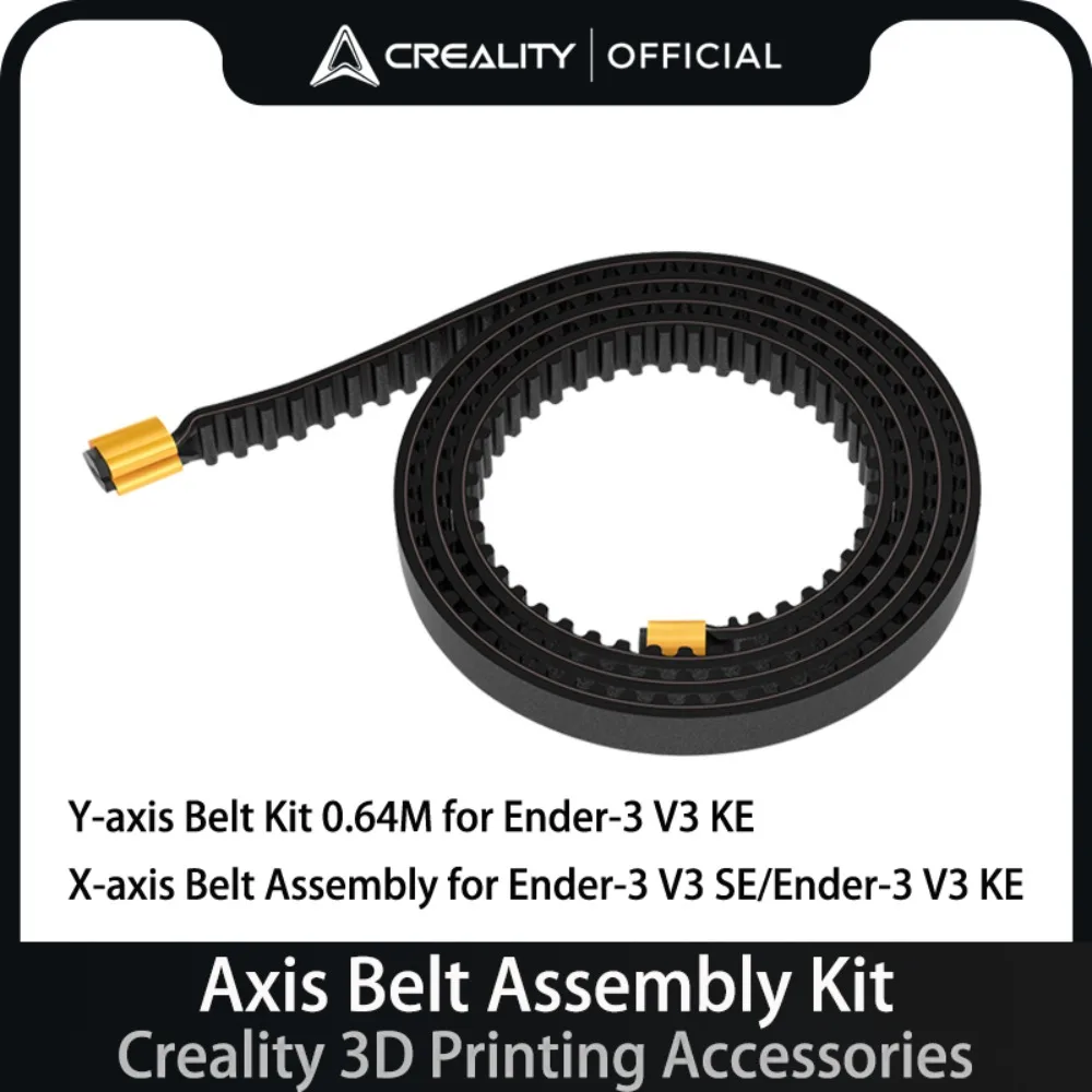 3D Printing X Axis - Creality X-as riemmontage voor Ender-3 V3