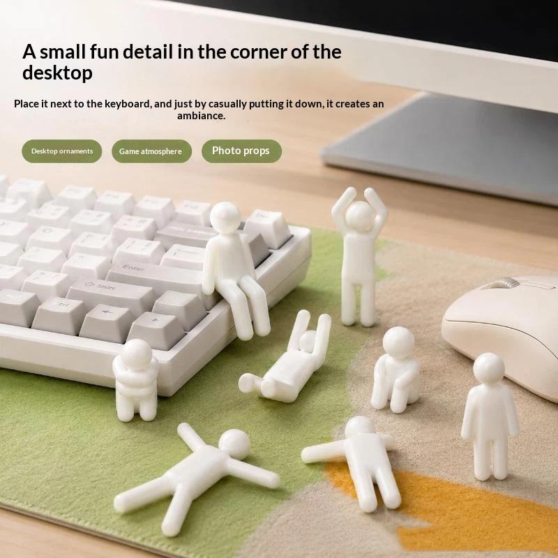 3D Printing Action Figure - Nieuw - 8 stuks 3D-geprint Meccha