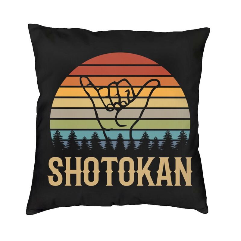 3D Printing Instructor - Shotokan Vintage Sunset Kussenhoes Dubbelzijdig 3D