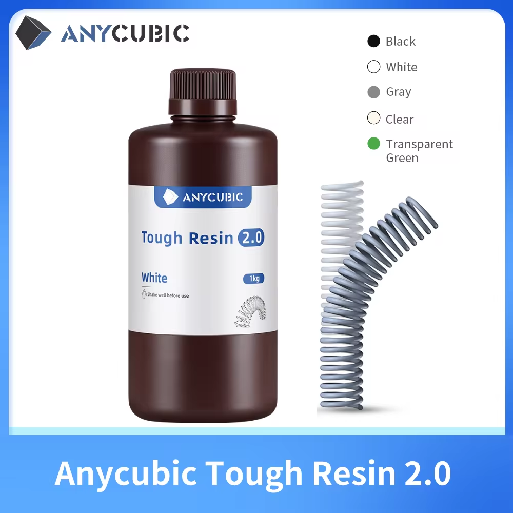 3D Printing Uv Resin - Anycubic Flexibele Taaie Hars 2.0 Lcd