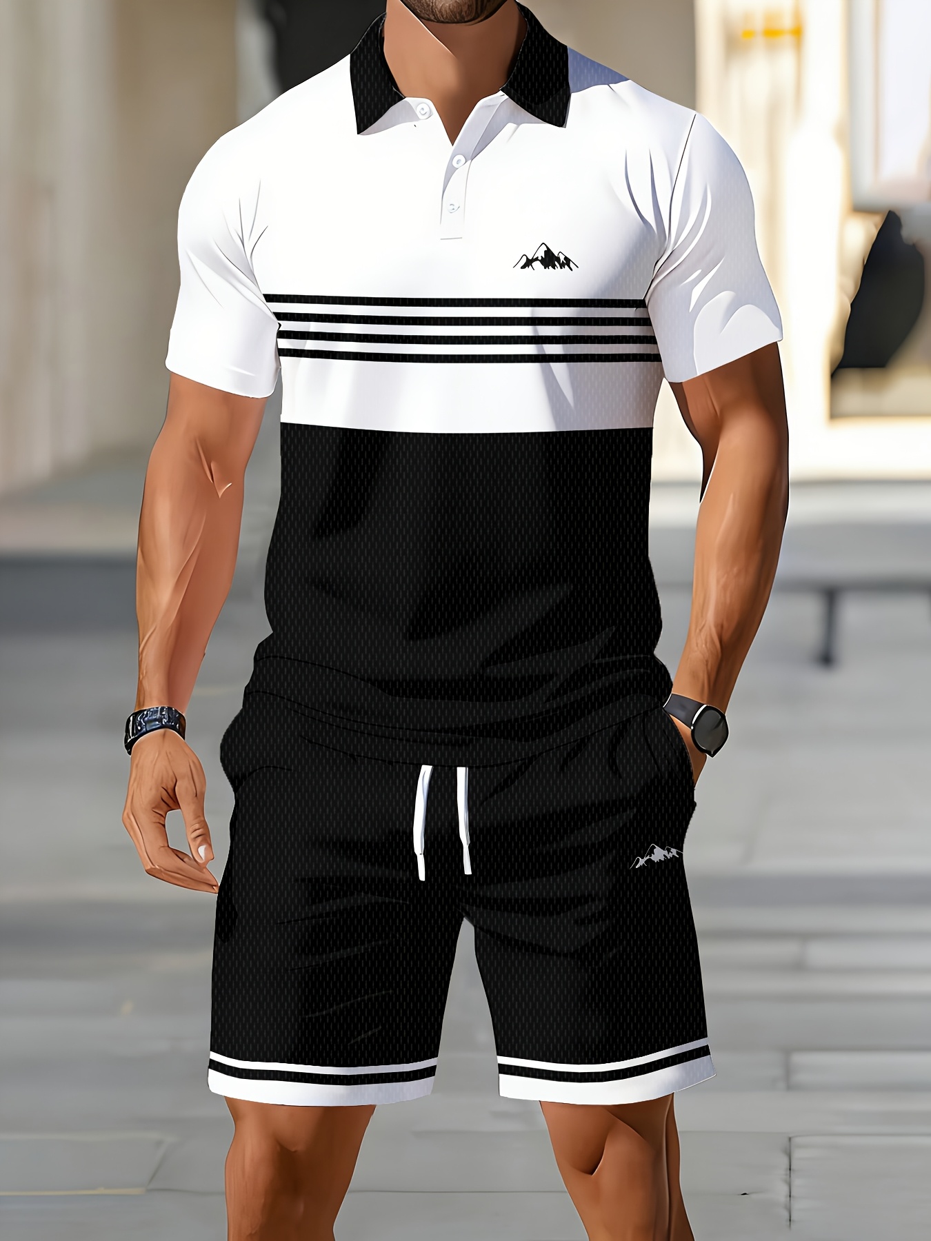 3D Printing Design - 2026 Zomer Heren Polo Shirt Set