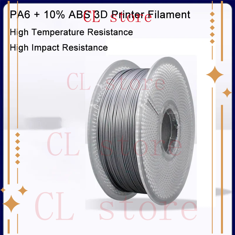3D Printing High Temperature Materials - PA6+10% ABS 3D-printerfilament Nylons op hoge