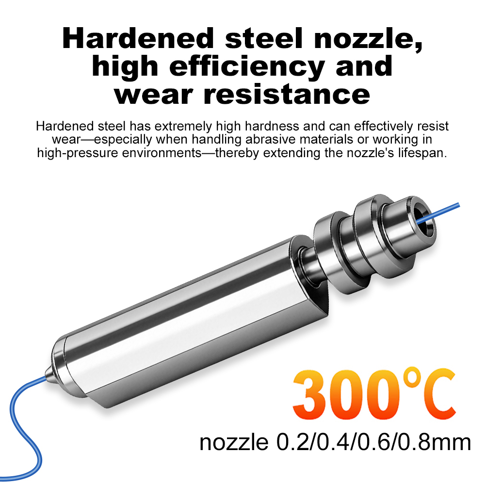 3D Printing Nozzle - Verbeterde bimetaalmondstuk voor Anycubic Kobra X