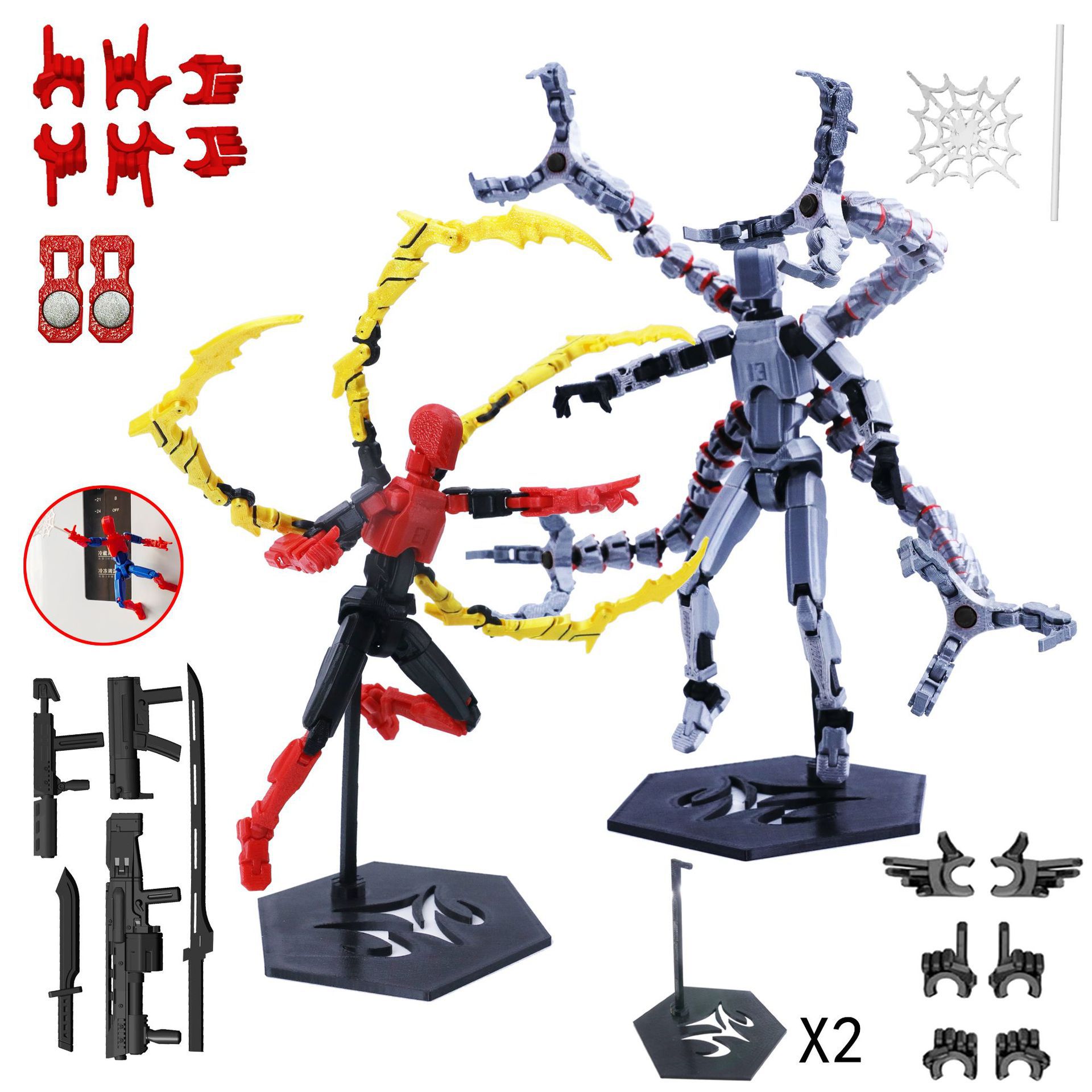 3D Gedrukt Robot Model Speelgo - 3D Printing Action Figure recensie en prijs