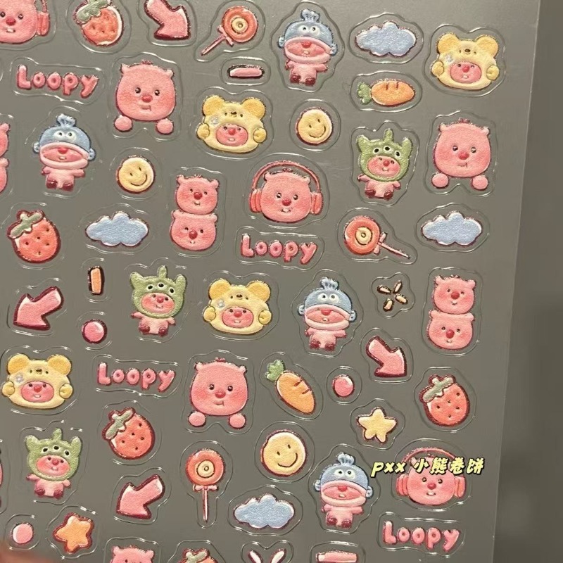 Loopy 3D reliëfsticker, transp - 3D Printing Design recensie en prijs