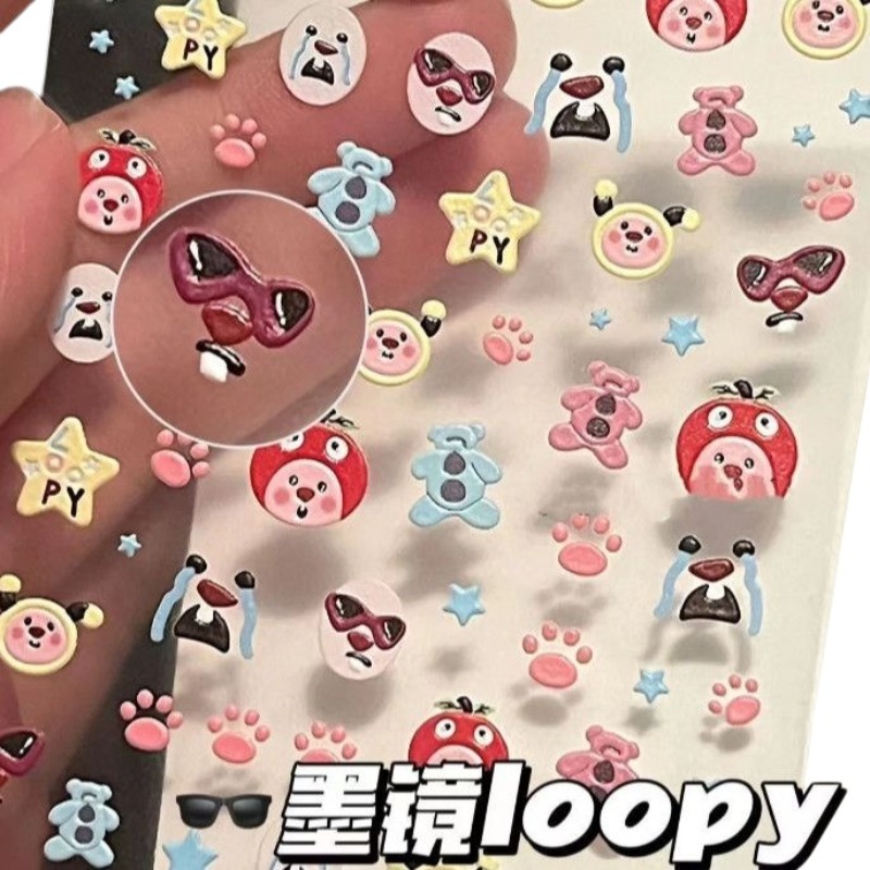 Loopy 3D reliëfsticker, transp - 3D Printing Design recensie en prijs