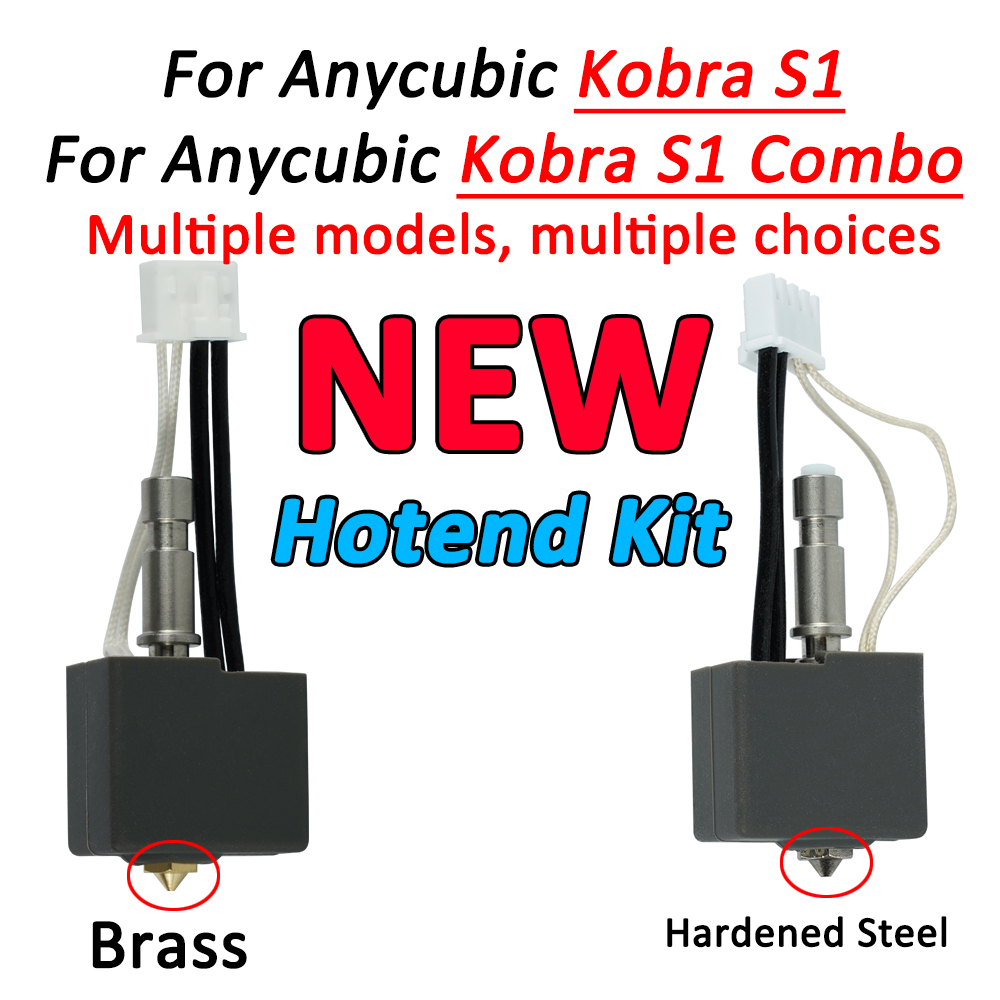 Voor Anycubic Kobra S1 Hotend  - 3D Printing Nozzle recensie en prijs
