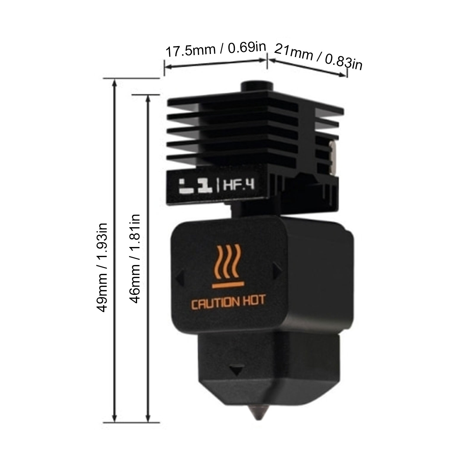 High Flow Hotend Vervanging vo - 3D Printing Nozzle recensie en prijs