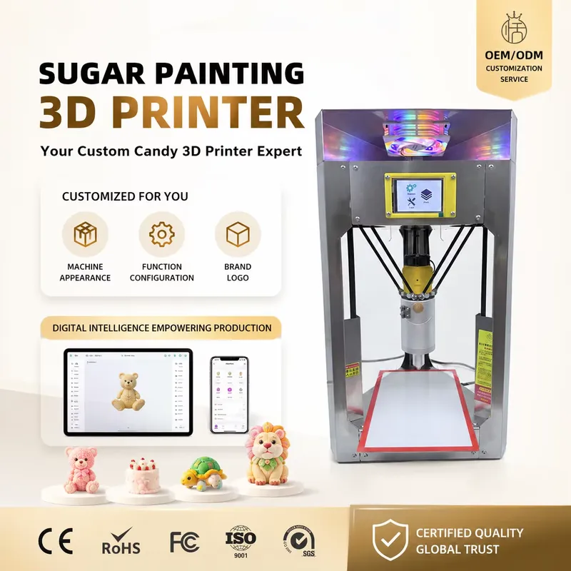 CE-gecertificeerde Sugar Art 3 - 3D Printing Vendor recensie en prijs