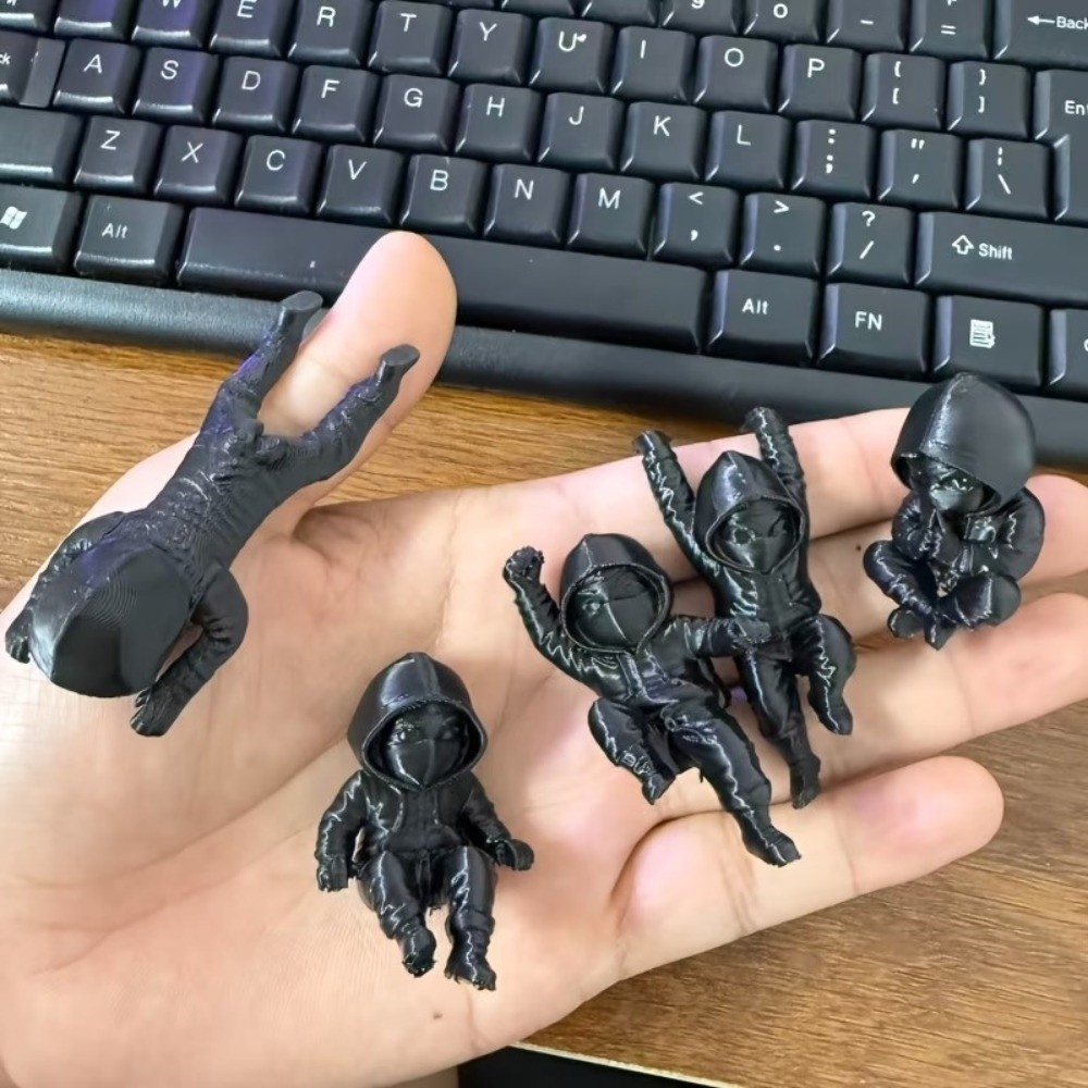 5 stuks Dark Style 3D-geprinte - 3D Printing Action Figure recensie en prijs