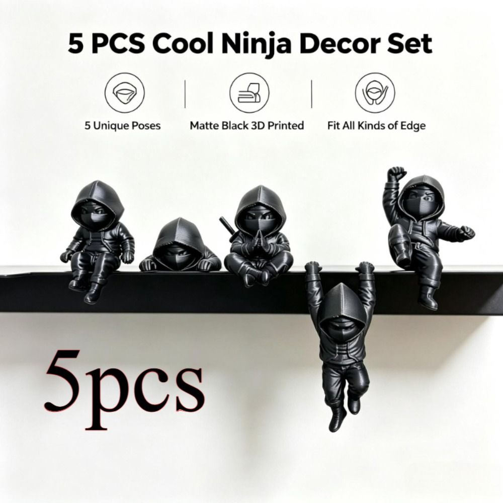5 stuks Dark Style 3D-geprinte - 3D Printing Action Figure recensie en prijs