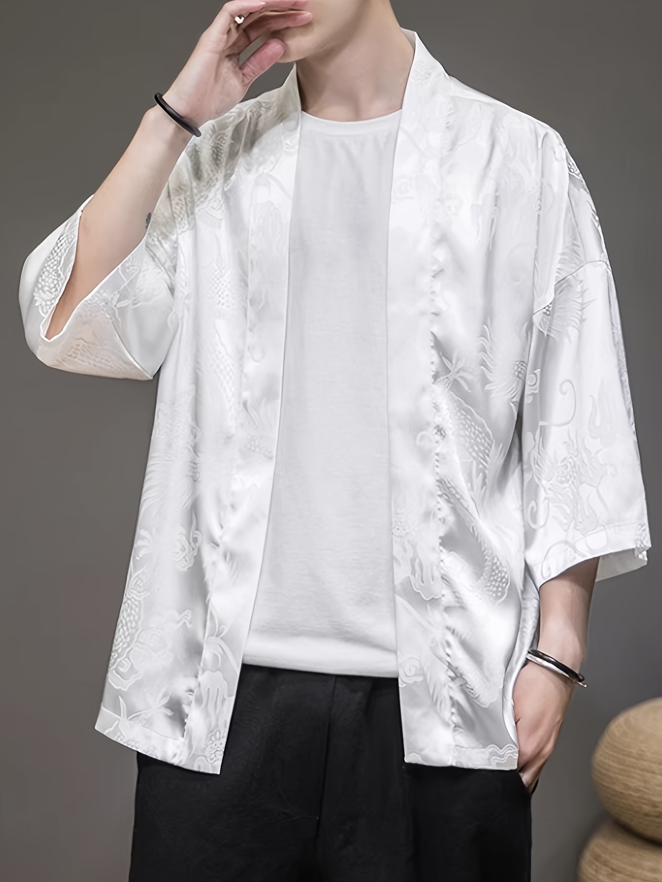 2026 Zomer Heren Kimono 3D Gep - 3D Printing Design recensie en prijs