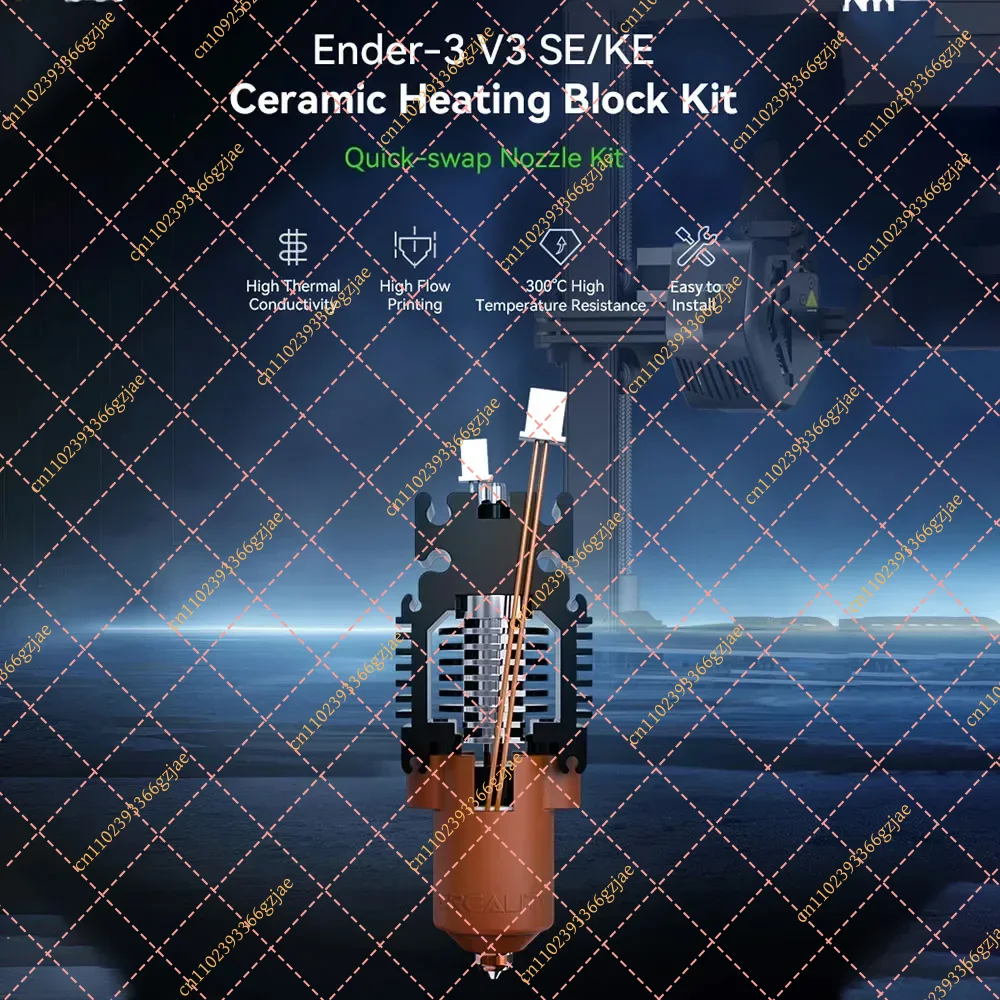 Voor Creality Ender-3 V3 SE/KE - 3D Printing Nozzle recensie en prijs