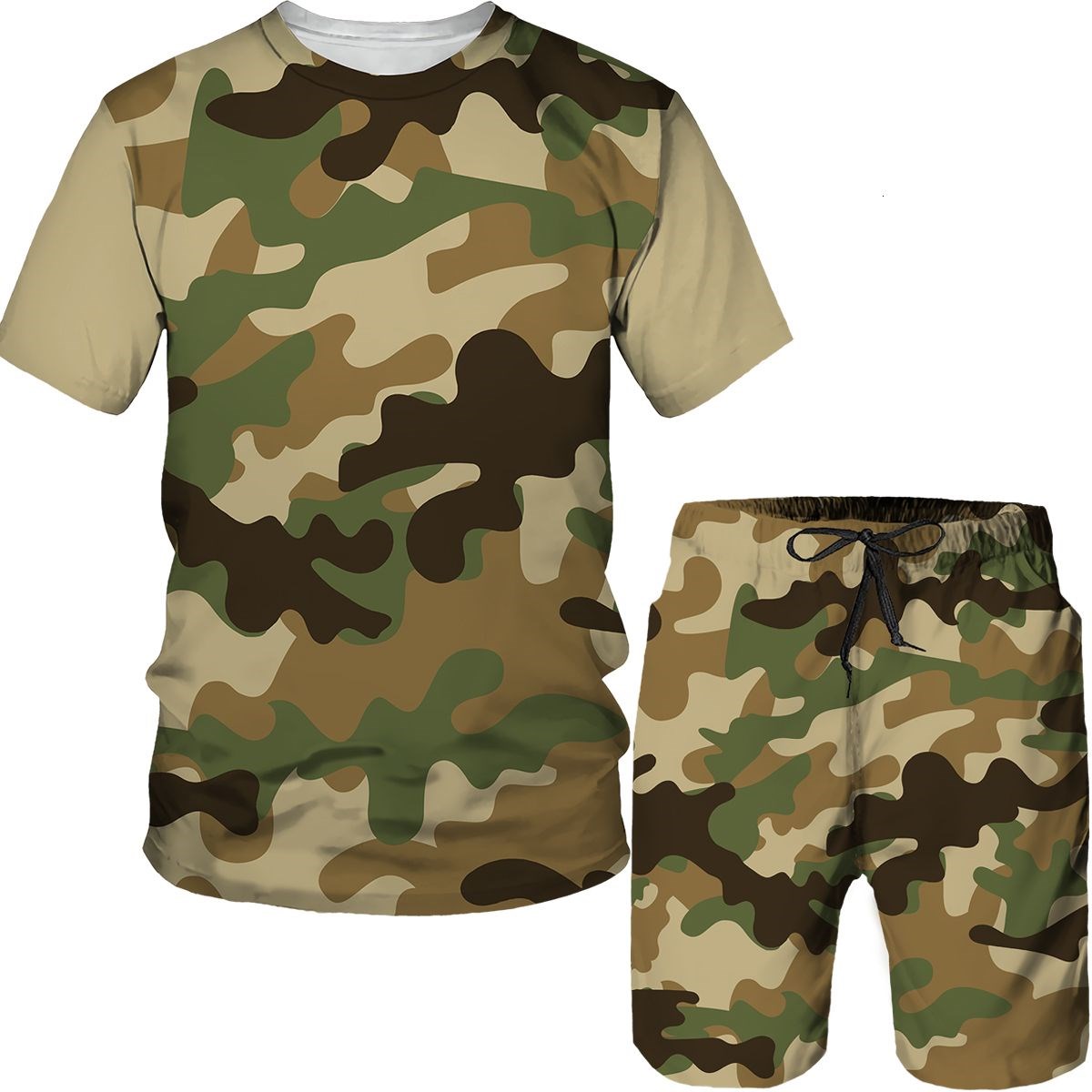 Camouflage Herenpakken Camo 3D - 3D Printing Service recensie en prijs