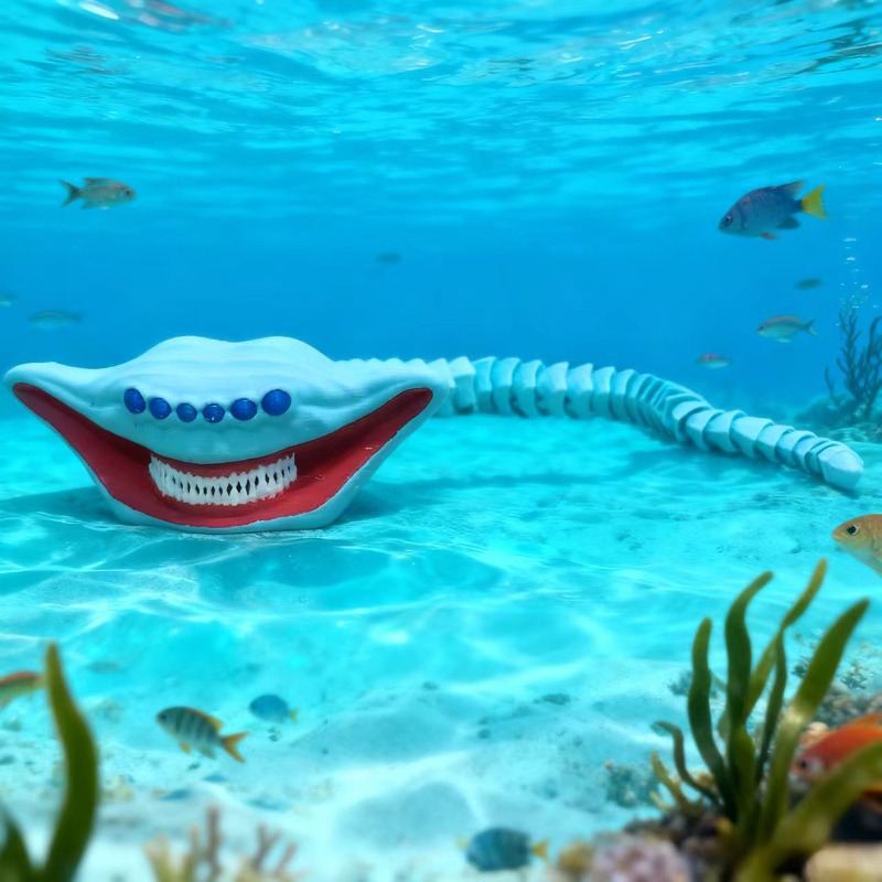 1/4pc 3D Printing Sea Eater Bl - 3D Printing Action Figure recensie en prijs