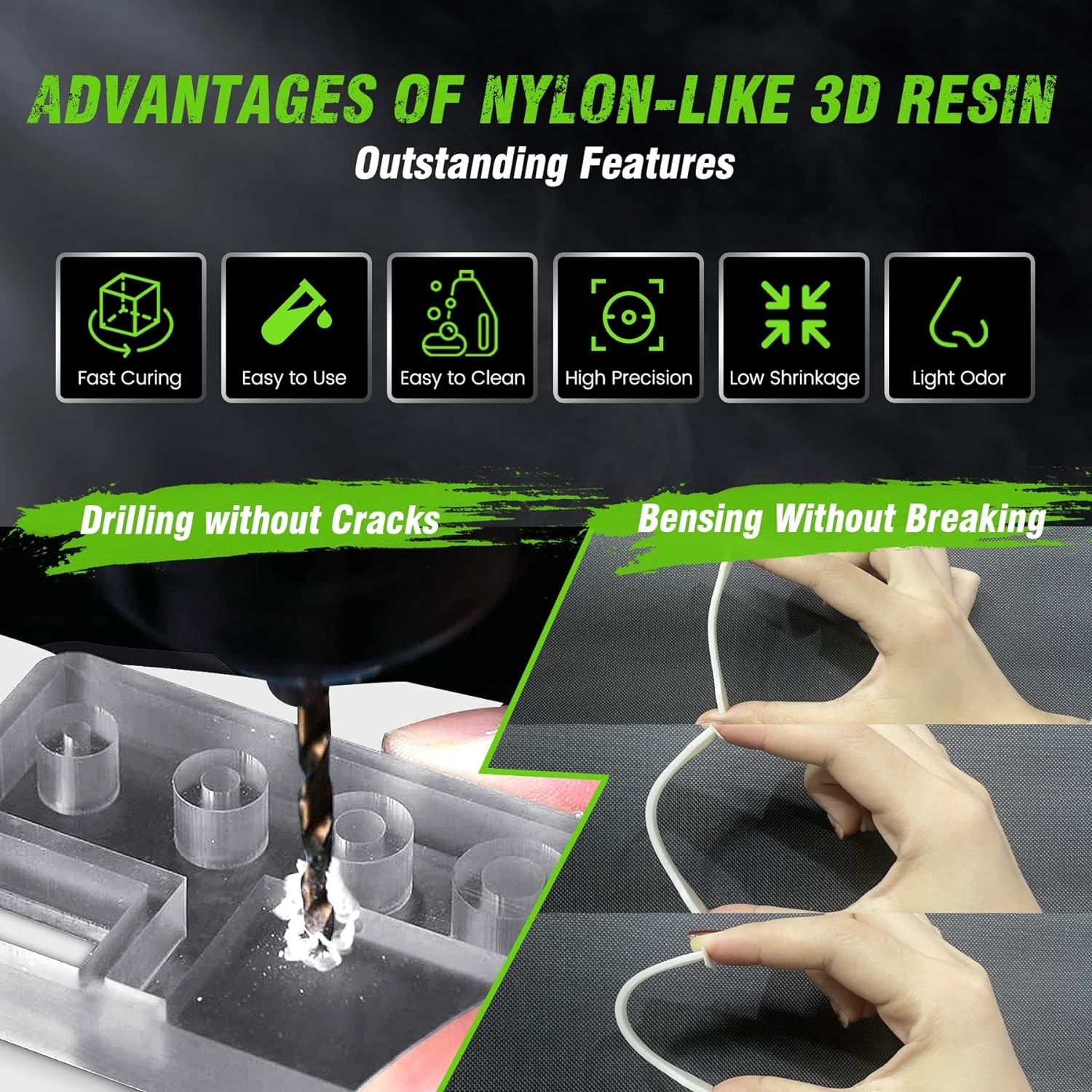 SUNLU 3KG ABS-achtige/standaar - 3D Printing Uv Resin recensie en prijs