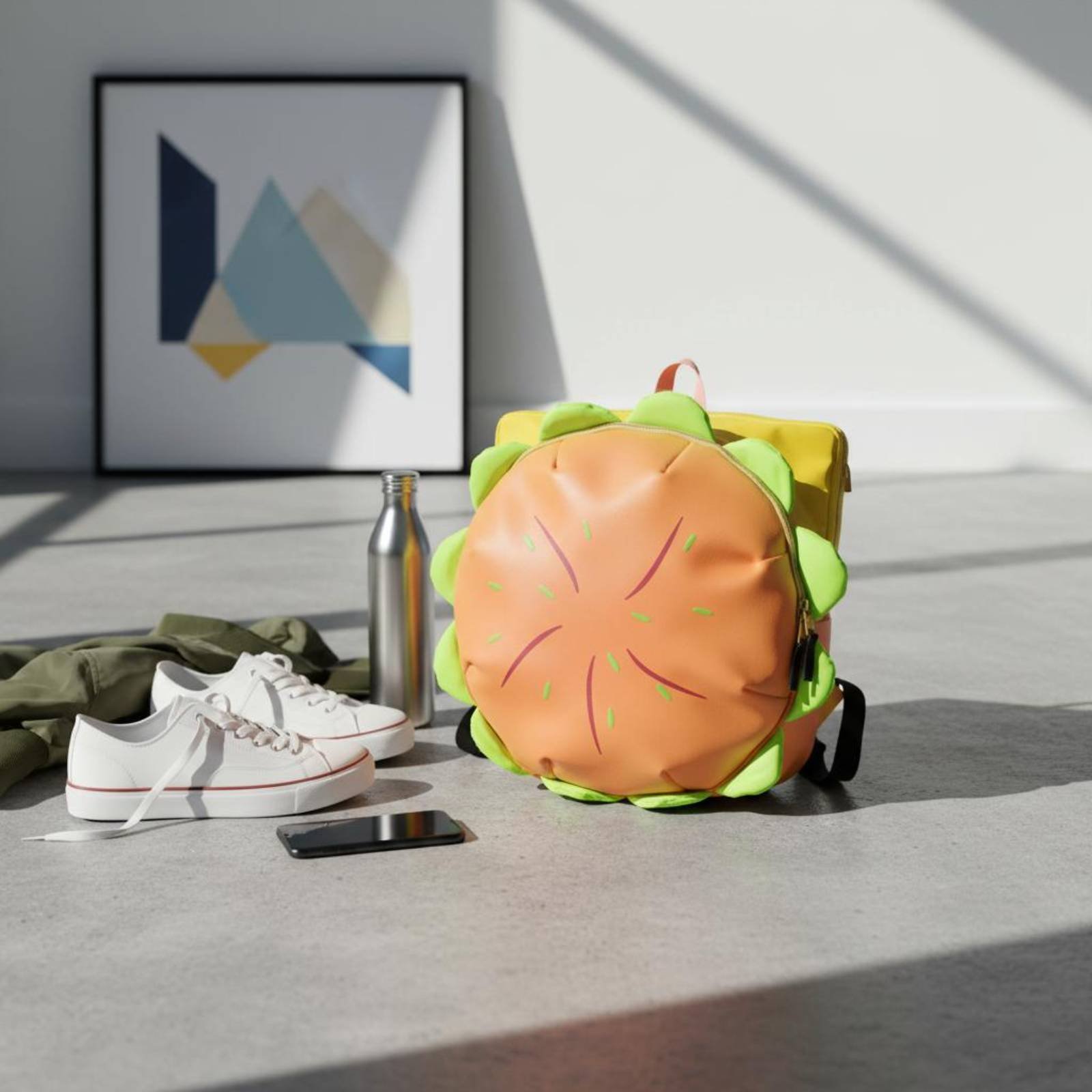 Hamburger-rugzak Leuke cartoon - 3D Printing Design recensie en prijs