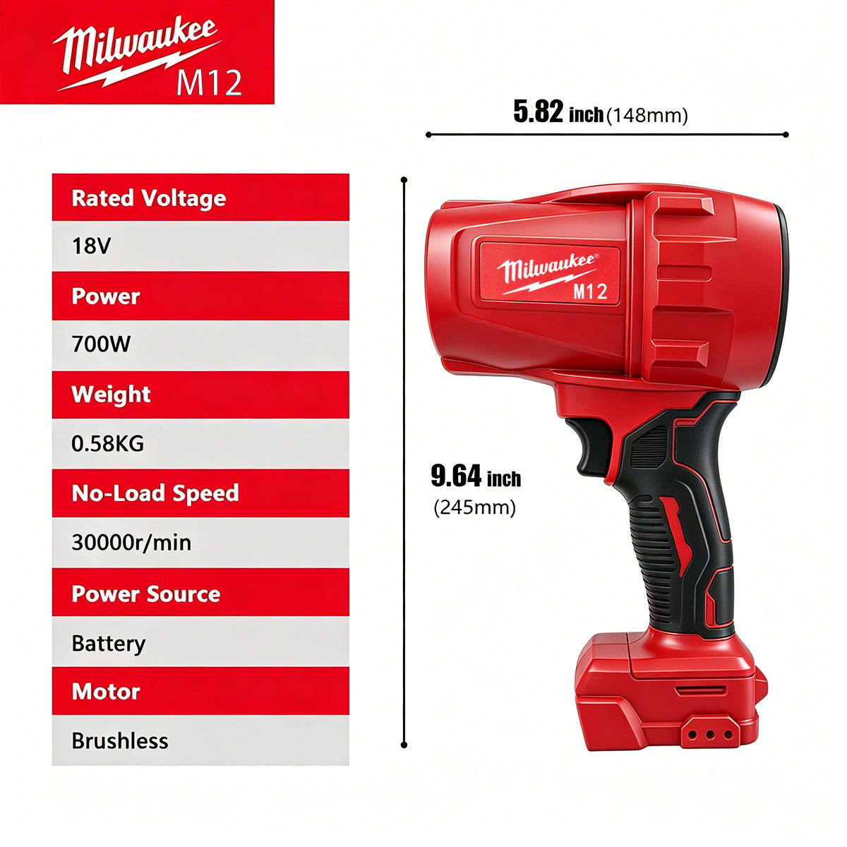 Milwaukee M12 draadloze bladbl - Milwaukee Drill M12 Fuel recensie en prijs