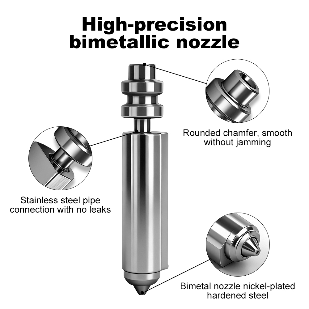 Verbeterde bimetaalmondstuk vo - 3D Printing Nozzle recensie en prijs