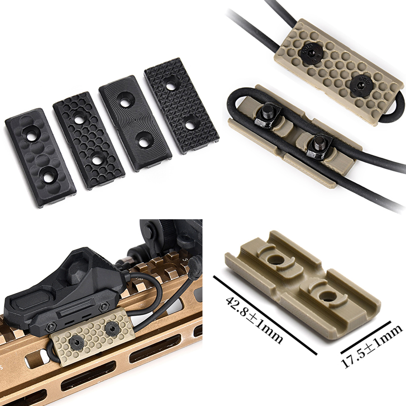 Tactische MLOK Rail Zaklamp Sc - 3D Printing Airsoft Parts recensie en prijs